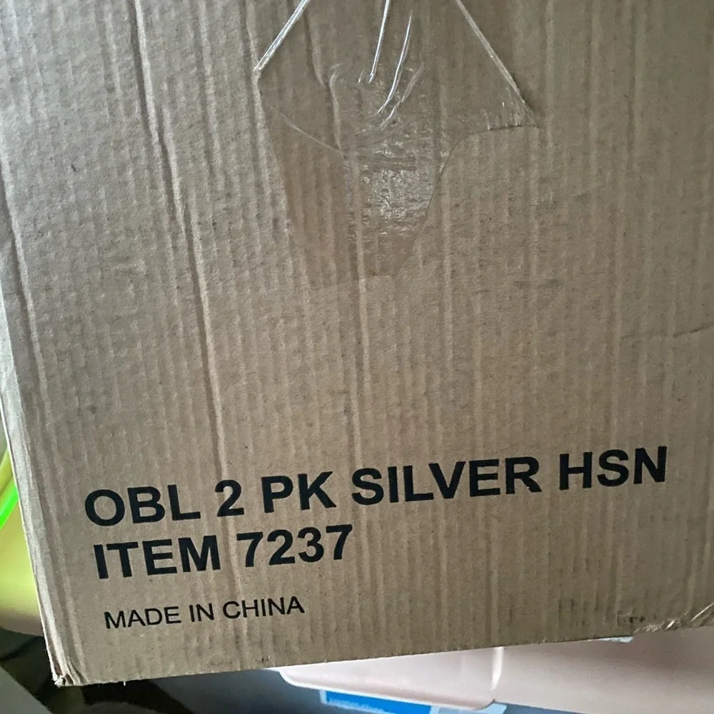 Pair New Olde Brooklyn Lanterns Silver